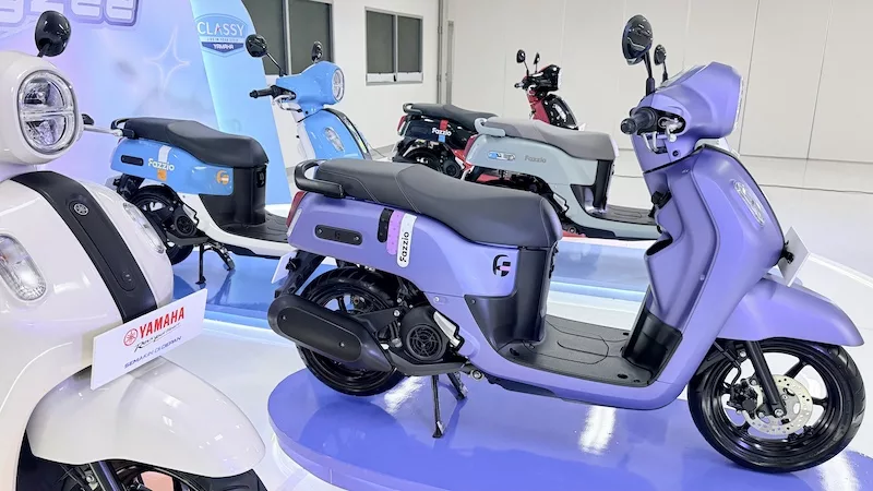 Warna Baru Yamaha Fazzio 2026