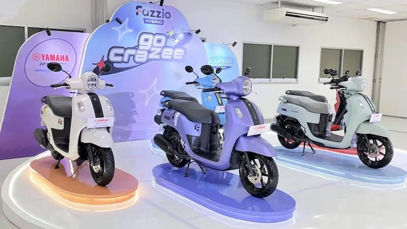 Warna Baru Yamaha Fazzio 2026