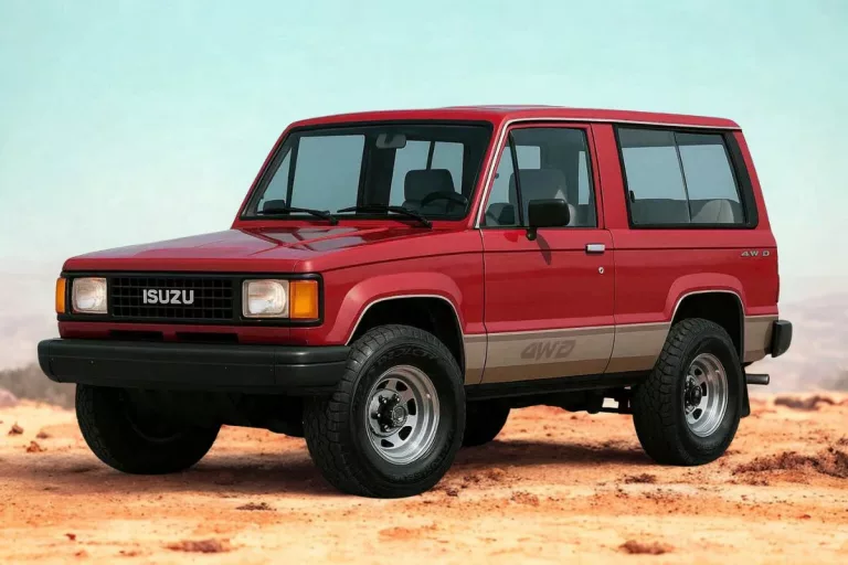 Isuzu Trooper 3 Pintu, Cek Ketangguhan Sistem 4×4 Shift-on-the-Fly Jadul!