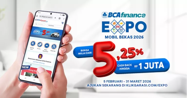 Cari Mobil Bekas Cicilan Ringan? Cek Expo BCA Finance, Ada Bunga mulai dari 5,25% dan Cashback!
