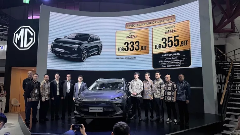 MG Banting Harga MGS5 EV di IIMS 2026! Rp 333 Jutaan Buat 1.500 Pembeli Pertama