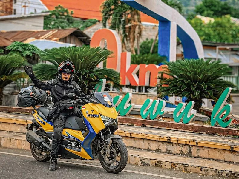 Om Daeng Touring Sulawesi Bersama Yamaha XMAX Techmax