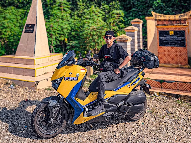 Om Daeng Touring Sulawesi Bersama Yamaha XMAX Techmax