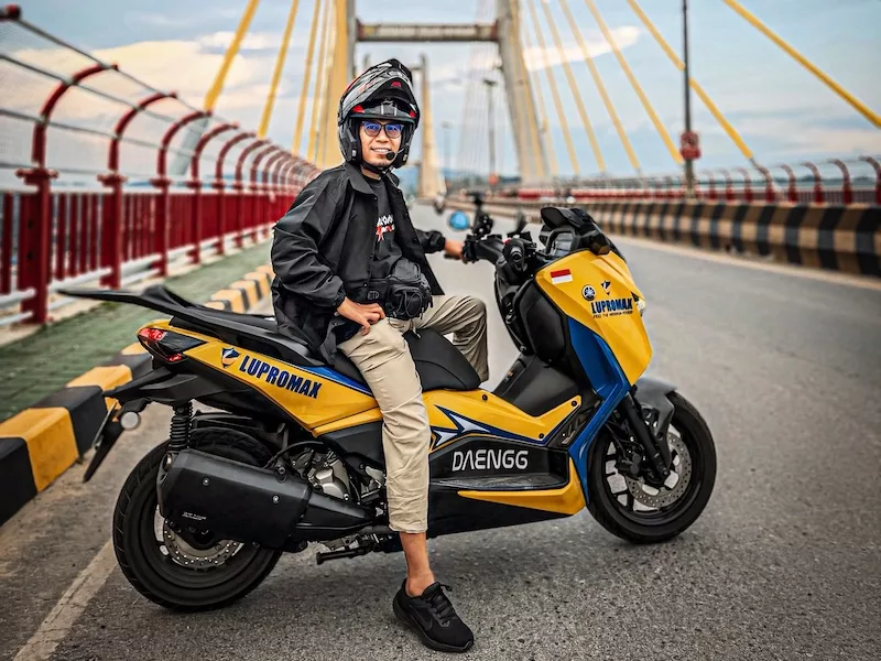 Om Daeng Touring Sulawesi Bersama Yamaha XMAX Techmax