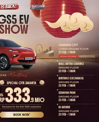 MG Tebar Promo di The MGS5 EV Roadshow