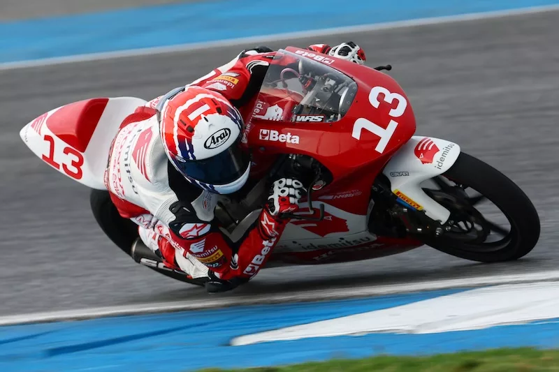 Aksi Pebalap Muda Astra di Moto4 Asia Cup Buriram