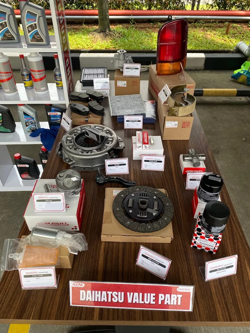 Part Center Daihatsu di Cikarang