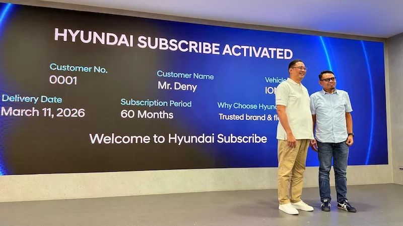 HMID Serahkan Unit Perdana Program Hyundai Subscribe