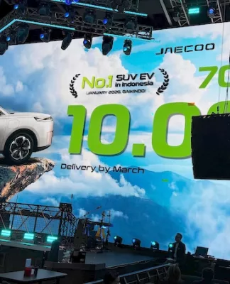 JAECOO Kirim 7.000 Unit J5 EV ke Garasi Konsumen JAECOO Kirim 7.000 Unit J5 EV ke Konsumen