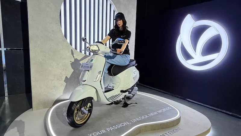 World Premiere di Indonesia! Vespa 180cc Resmi Diluncurkan