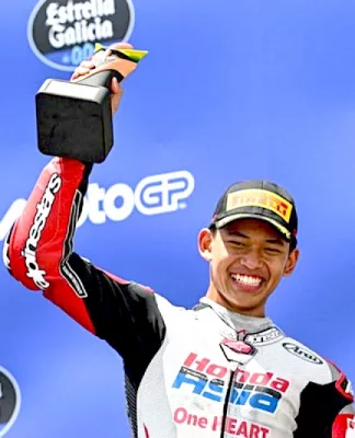 Veda Pratama Podium 3 Moto3 Brazil