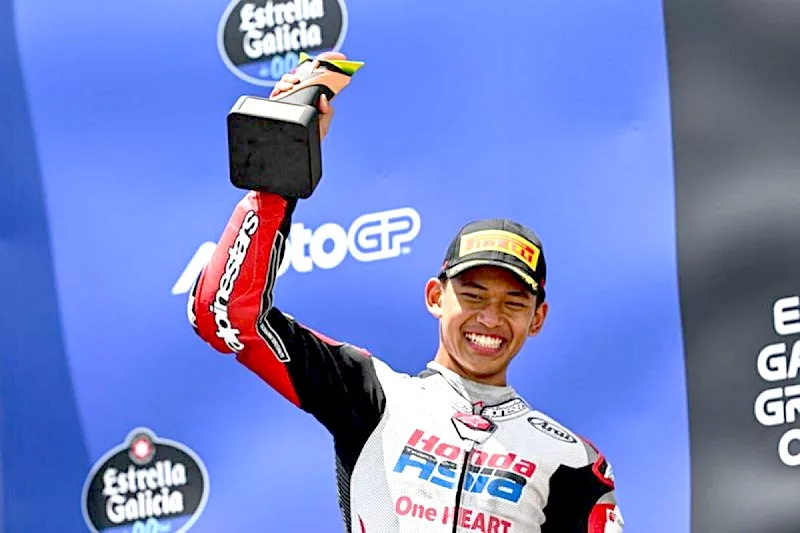 Veda Pratama Podium 3 Moto3 Brazil