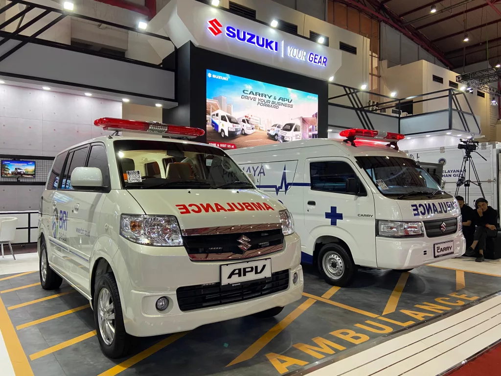 Suzuki APV dan New Carry Karoseri Ambulans