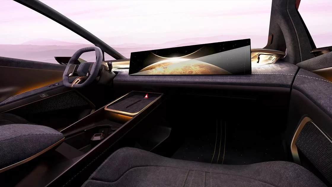Tampilan interior IONIQ Konsep VENUS