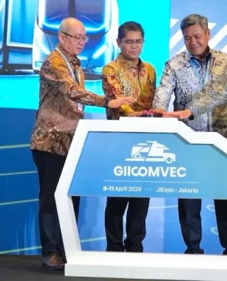 Gebrakan Logistik Nasional! Pameran Kendaraan Komersial GIICOMVEC 2026 Resmi Dibuka di Kemayoran Pembukaan GIICOMVEC 2026