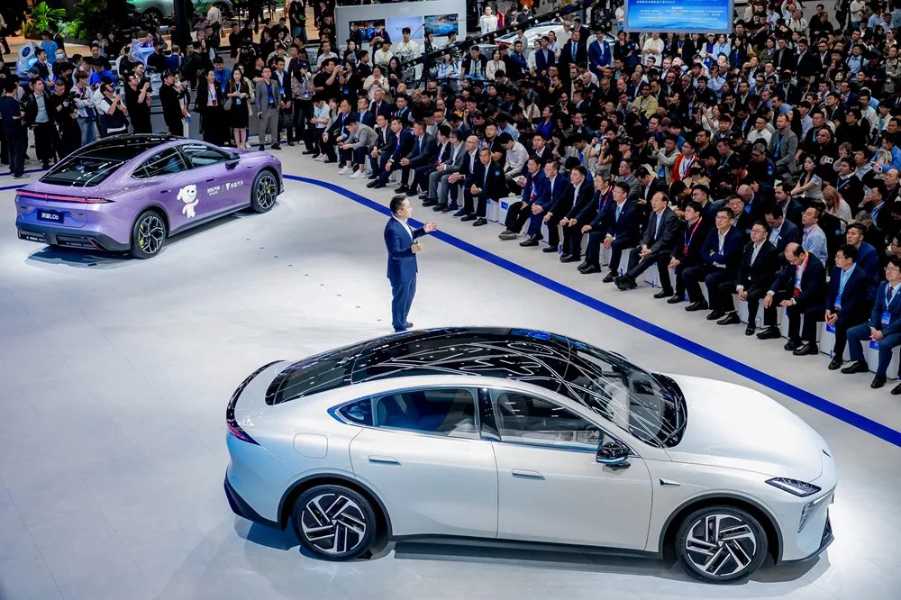 Suasana Peluncuran Deepal L06 Max di Ajang Beijing Auto Show 2026