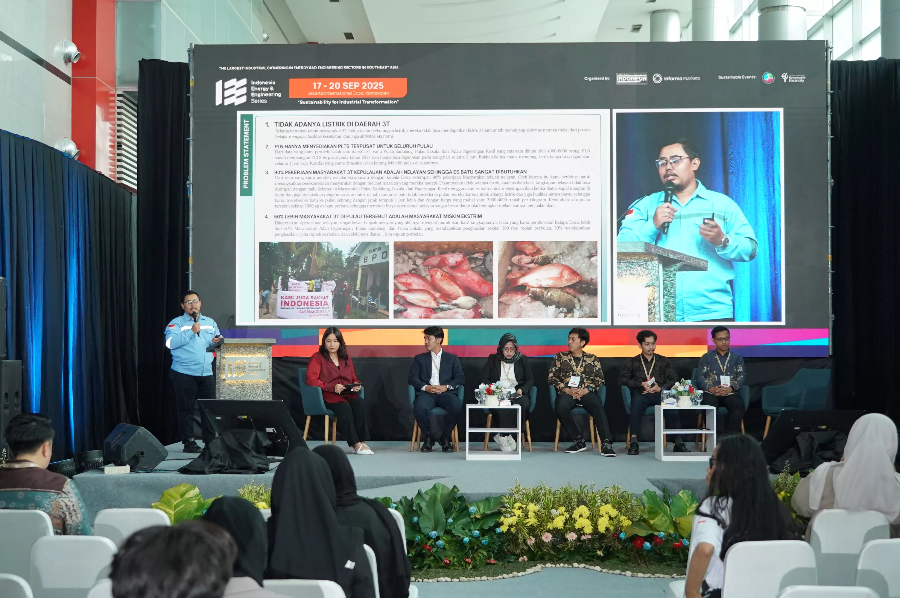 Suasana Seminar Electric Forum di Energy Week IEE Series 2025