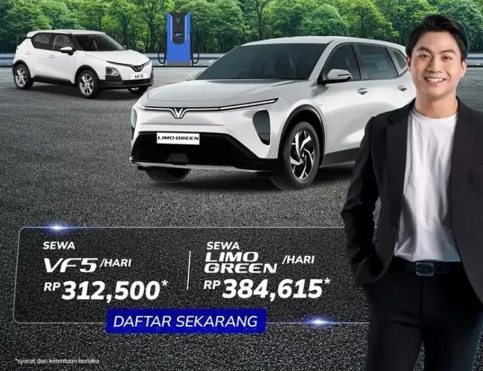 Sewa mobil listrik VinFast