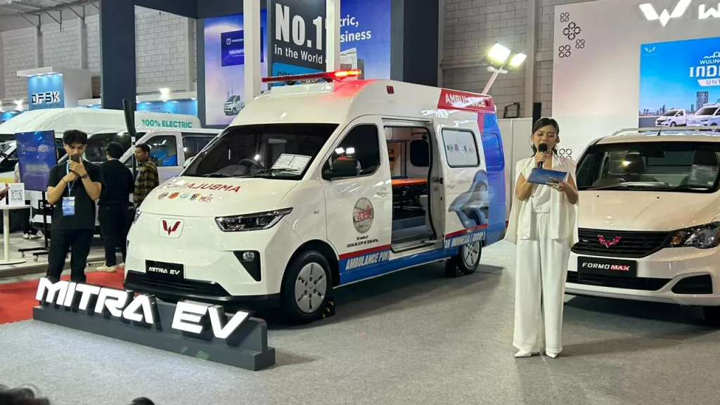 Wuling Mitra EV di GIICOMVEC 2026 