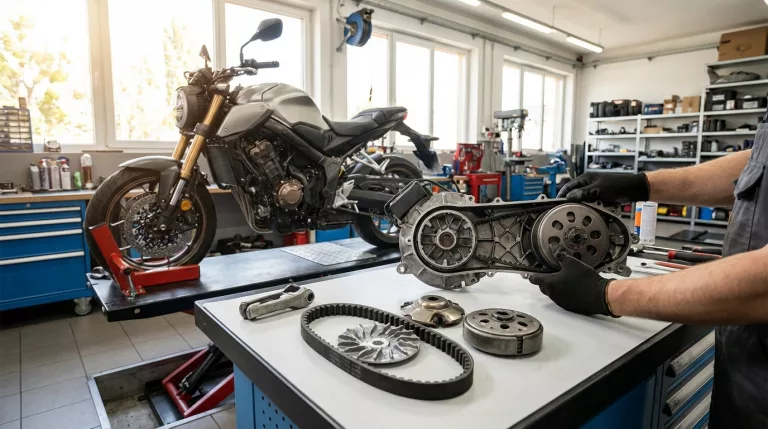 Komponen CVT Motor Matic: Fungsi, Cara Kerja, dan Perawatannya