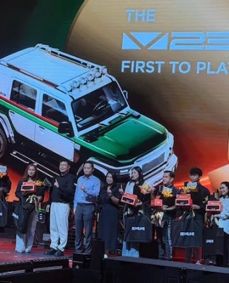 Serah Terima iCAR V23 Pro Plus Collector Series