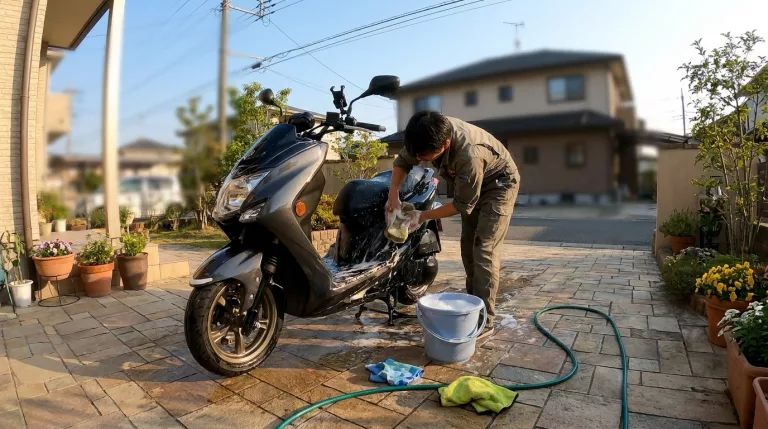 Tips Cuci Motor Sendiri tanpa Merusak Komponen Elektrik