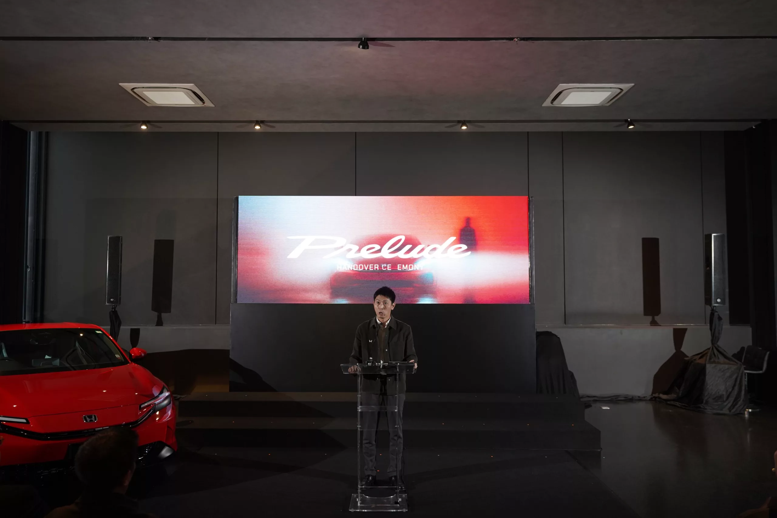 Honda Prelude Handover Ceremony