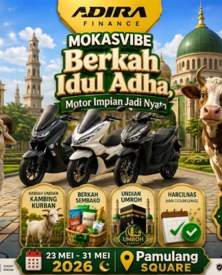 Sambut Idul Adha dengan Motor Impian! OLX dan Adira Finance Gelar Bazar Motor Bekas Spektakuler di Tangerang Selatan