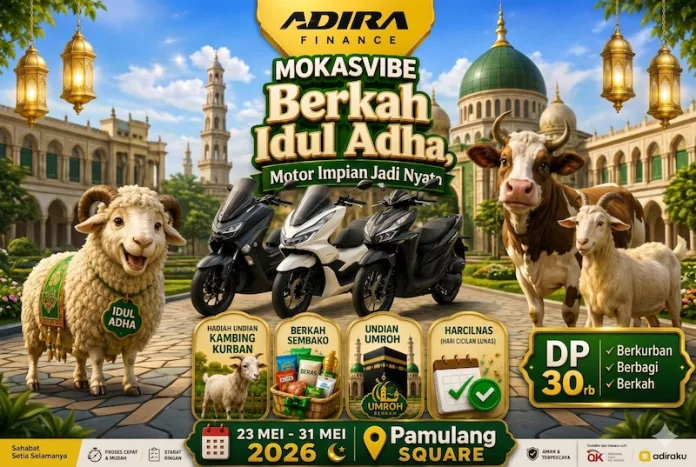 Sambut Idul Adha dengan Motor Impian! OLX dan Adira Finance Gelar Bazar Motor Bekas Spektakuler di Tangerang Selatan
