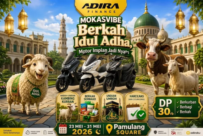 Sambut Idul Adha dengan Motor Impian! OLX dan Adira Finance Gelar Bazar Motor Bekas Spektakuler di Tangerang Selatan