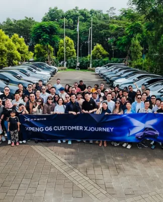 Sah! 100 Unit Mobil Listrik Pintar XPENG G6 Resmi Mendarat di Garasi Konsumen Indonesia Penyerahan XPENG G6