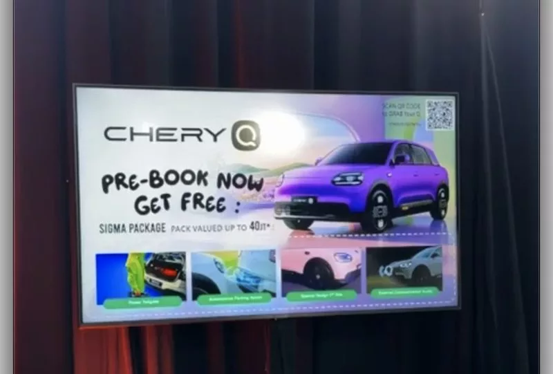 Pre-Booking Chery Q Bonus Sigma Package