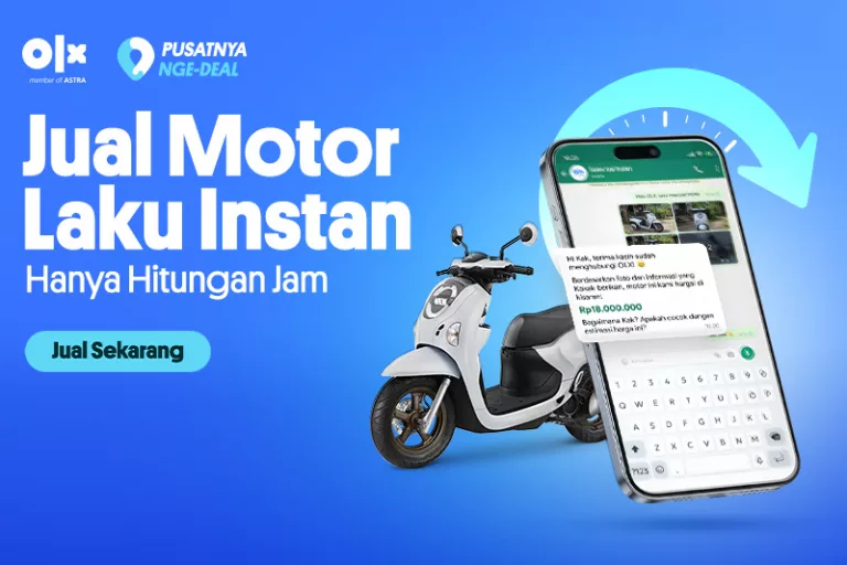 OLX Hadirkan Fitur Baru, Jual Motor Bisa Laku dalam Hitungan Jam!