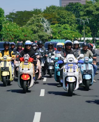 Jadi Wadah Ekspresi Kaum Urban, Yamaha CLASSY Modifest Surabaya Banjir Karya Kreatif CLASSY Modifest Surabaya - Rolling City