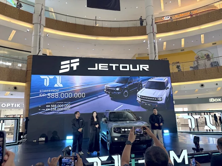 Resmi Mengaspal, Segini Harga JETOUR T1 di Indonesia! Ada Potongan Khusus Pembeli Pertama