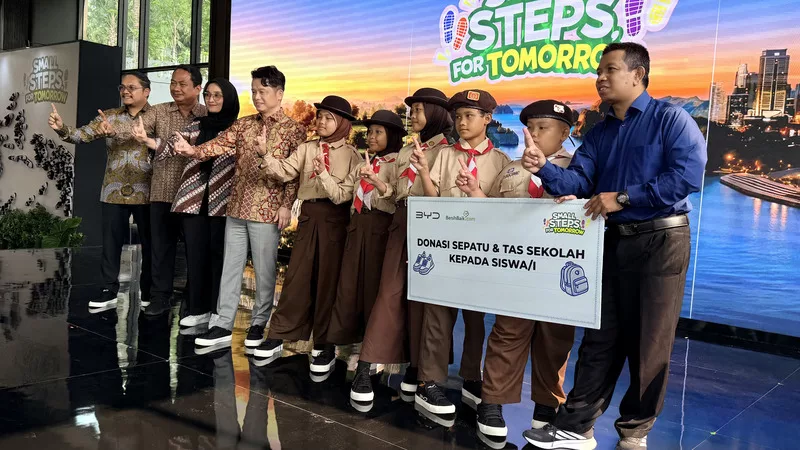 Program CSR BYD Indonesia 2026 Small Steps for Tomorrow