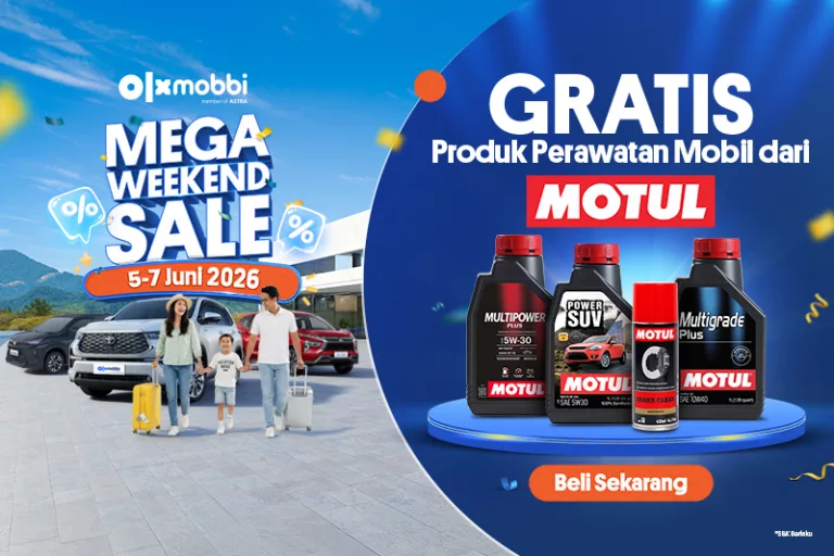 Mega Weekend Sale OLXmobbi Digelar Hari Ini, Banjir Diskon dan Ada Paket Oli MOTUL