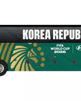 Desain Bus Tim Nasional – Korea