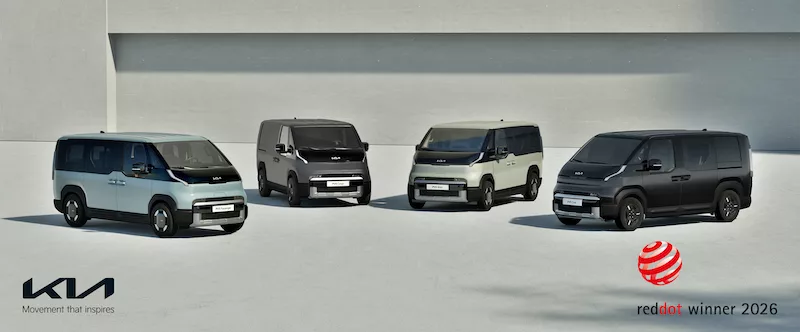 KIA PV5 Raih Red Dot Design Award 2026