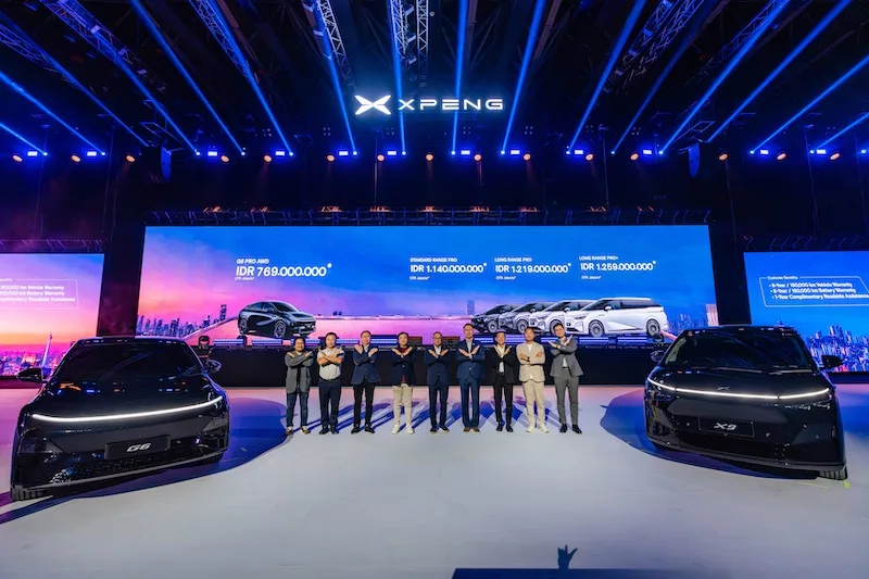 Peluncuran XPENG X9 Facelift - XPENG VISION NIGHT