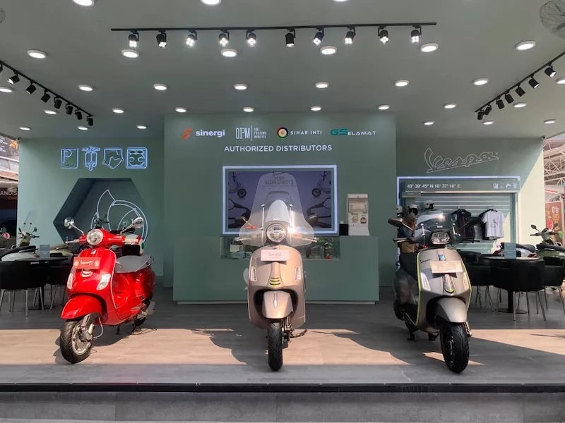 Vespa di Jakarta Fair 2026