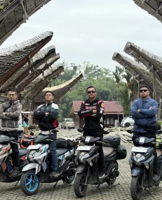 Libas Tanjakan Ekstrem Toraja, Yamaha Gear Ultima Sukses Taklukkan Etape Perdana di Sulawesi Yamaha GEAR ULTIMATE RIDE Celebes Expedition