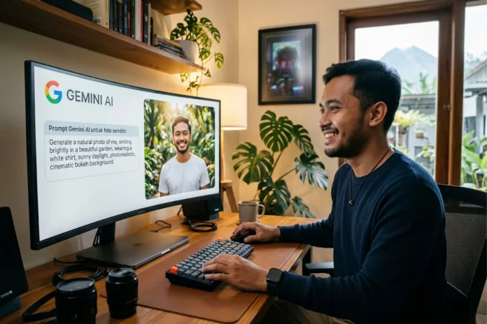 Trik Bikin Foto Viral, Kumpulan Prompt Gemini AI Foto Sendiri untuk Berbagai Gaya dan Lokasi