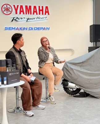 Kolaborasi Yamaha x Kahf: Ready to Ride, Ready to Groom! Kolaborasi Yamaha x Kahf