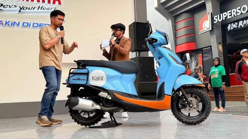 Modifikasi Yamaha Grand Filano Den Dimas