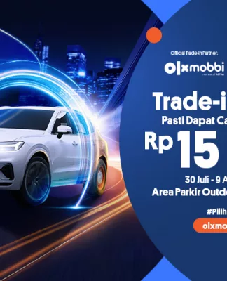 Jadi Official Trade-in Partner GIIAS 2026, OLXmobbi Punya Promo Cashback Rp15 Juta