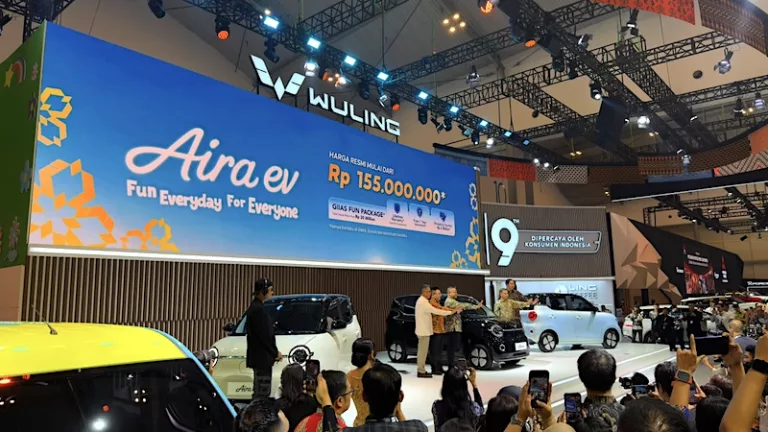 Mobil Listrik Paling Murah! Wuling Aira EV Hanya Dibanderol Mulai Rp 155 Juta di GIIAS 2026