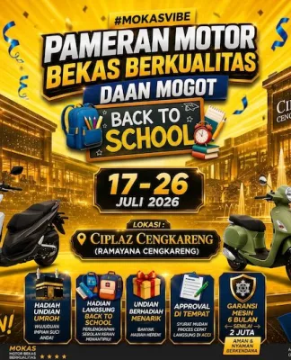 Sambut Kembali Bersekolah dengan Motor Impian! OLX dan Adira Finance Gelar Bazar Motor Bekas Spektakuler di Cengkareng & Cibinong Bazar Motor Bekas OLX dan Adira Finance