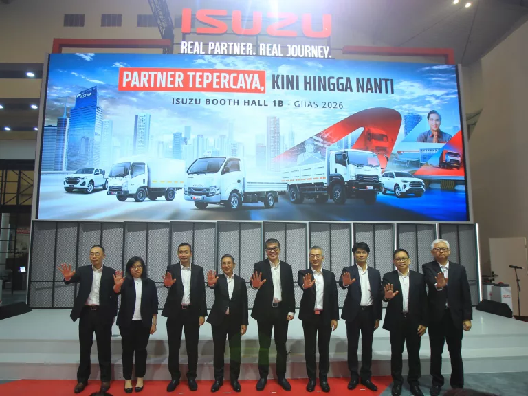 Dukung Usaha Logistik Hingga Industri Kreatif, Isuzu Unjuk Fleksibilitas Kendaraan Niaga di GIIAS 2026