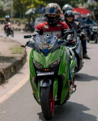 Gen Z di Kalimantan Keranjingan Pasang Aksesoris Motor Yamaha Tren Aksesoris Motor Yamaha Kalimantan